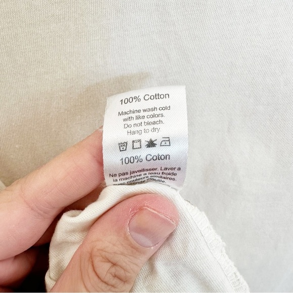 ENTITY | Cream Crew Neck Shirt Size XL - Picture 6 of 6